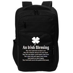 An Irish Blessing Impact Tech Backpack