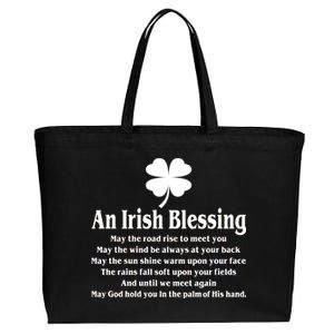 An Irish Blessing Cotton Canvas Jumbo Tote