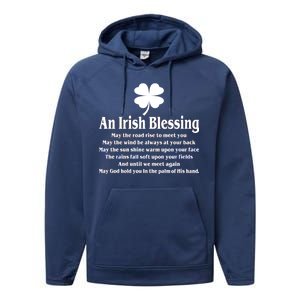 An Irish Blessing Performance Fleece Hoodie