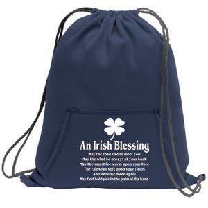 An Irish Blessing Sweatshirt Cinch Pack Bag