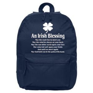 An Irish Blessing 16 in Basic Backpack