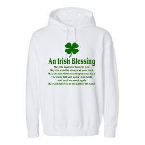 An Irish Blessing Garment-Dyed Fleece Hoodie