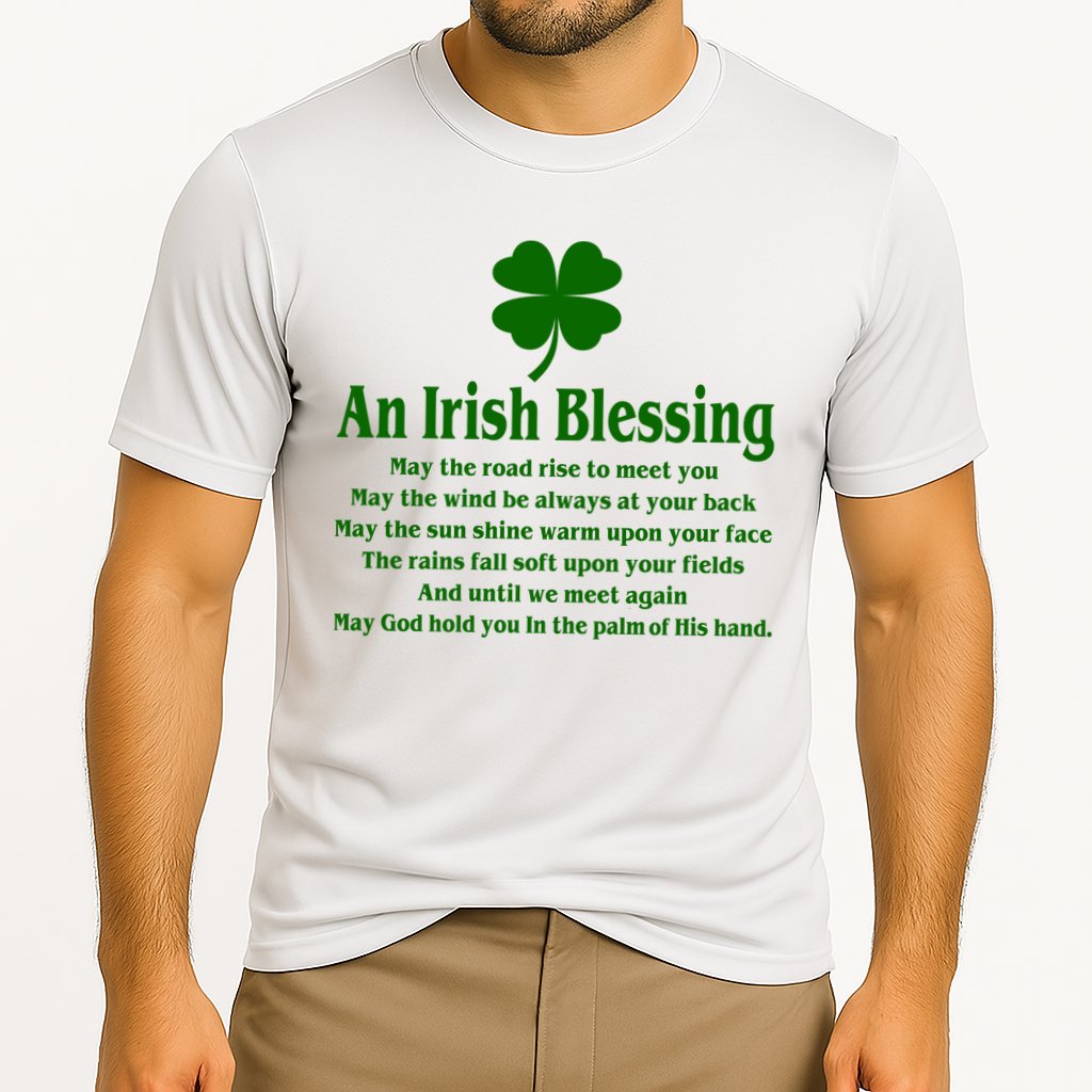 An Irish Blessing Cooling Performance Crew T-Shirt