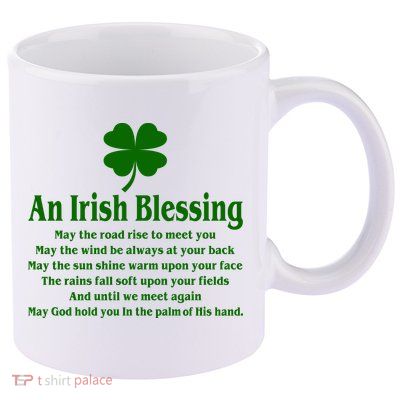 An Irish Blessing 11oz C Handle Ceramic Mug