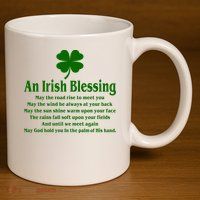 An Irish Blessing 11oz C Handle Ceramic Mug