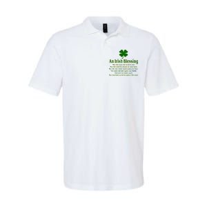 An Irish Blessing Softstyle Adult Sport Polo