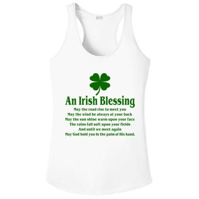 An Irish Blessing Ladies PosiCharge Competitor Racerback Tank