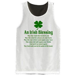 An Irish Blessing Mesh Reversible Basketball Jersey Tank