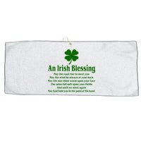 An Irish Blessing Large Microfiber Waffle Golf Towel