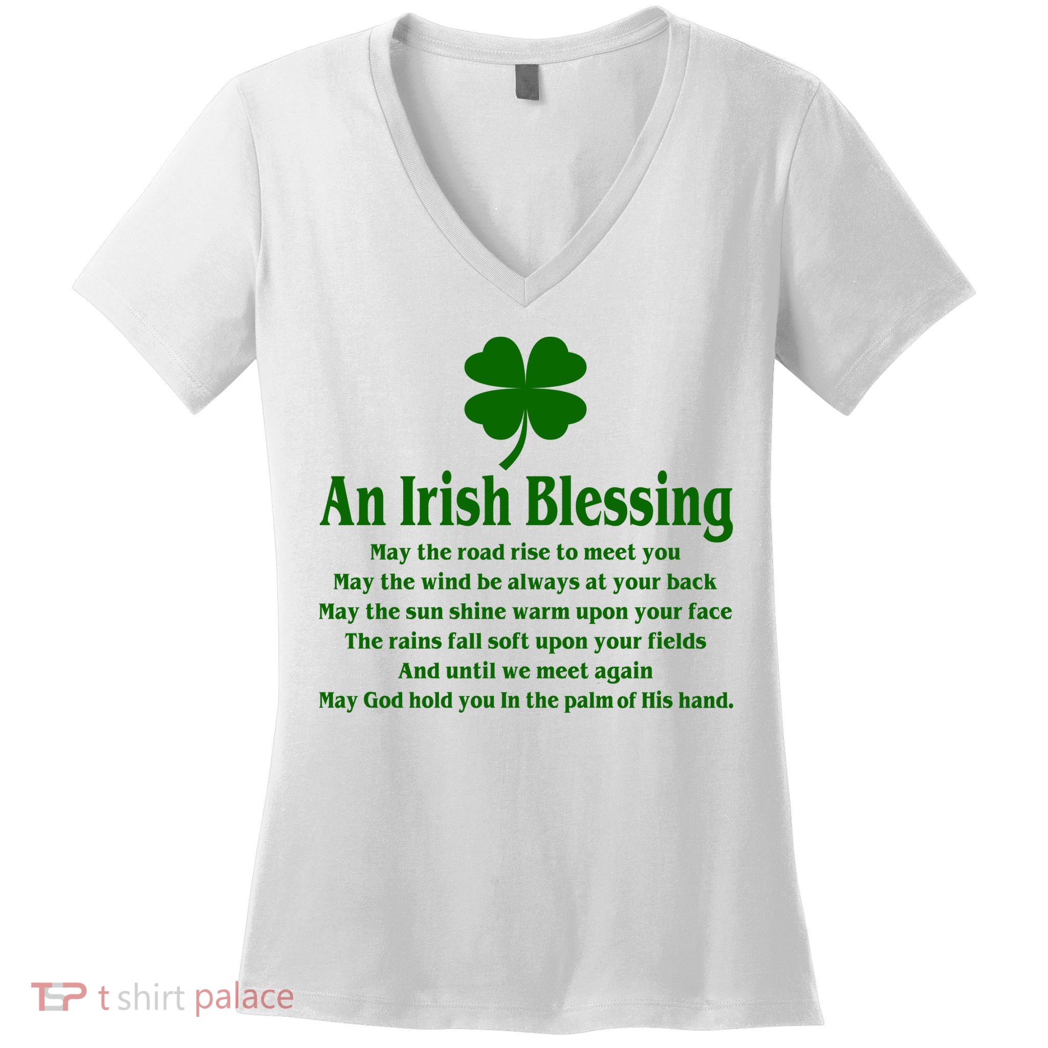 An Irish Blessing Women's V-Neck T-Shirt