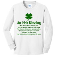 An Irish Blessing Kids Long Sleeve Shirt