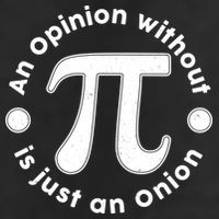An Opinion Without Pi Is Just An Onion Knit Cap Winter Beanie