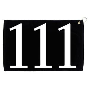 Angel Number 111 Big Things Are Coming Grommeted Golf Towel