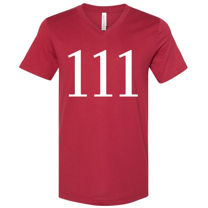 Angel Number 111 Big Things Are Coming V-Neck T-Shirt