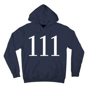 Angel Number 111 Big Things Are Coming Tall Hoodie