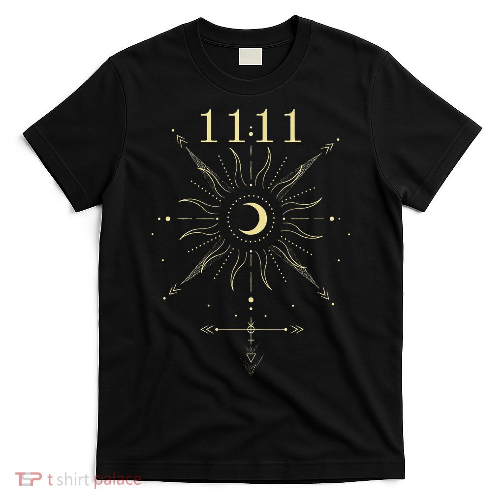 Angel Number 1111 Numerology Mystical Spiritual Number T-Shirt