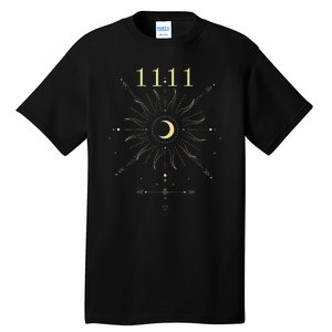 Angel Number 1111 Numerology Mystical Spiritual Number Tall T-Shirt