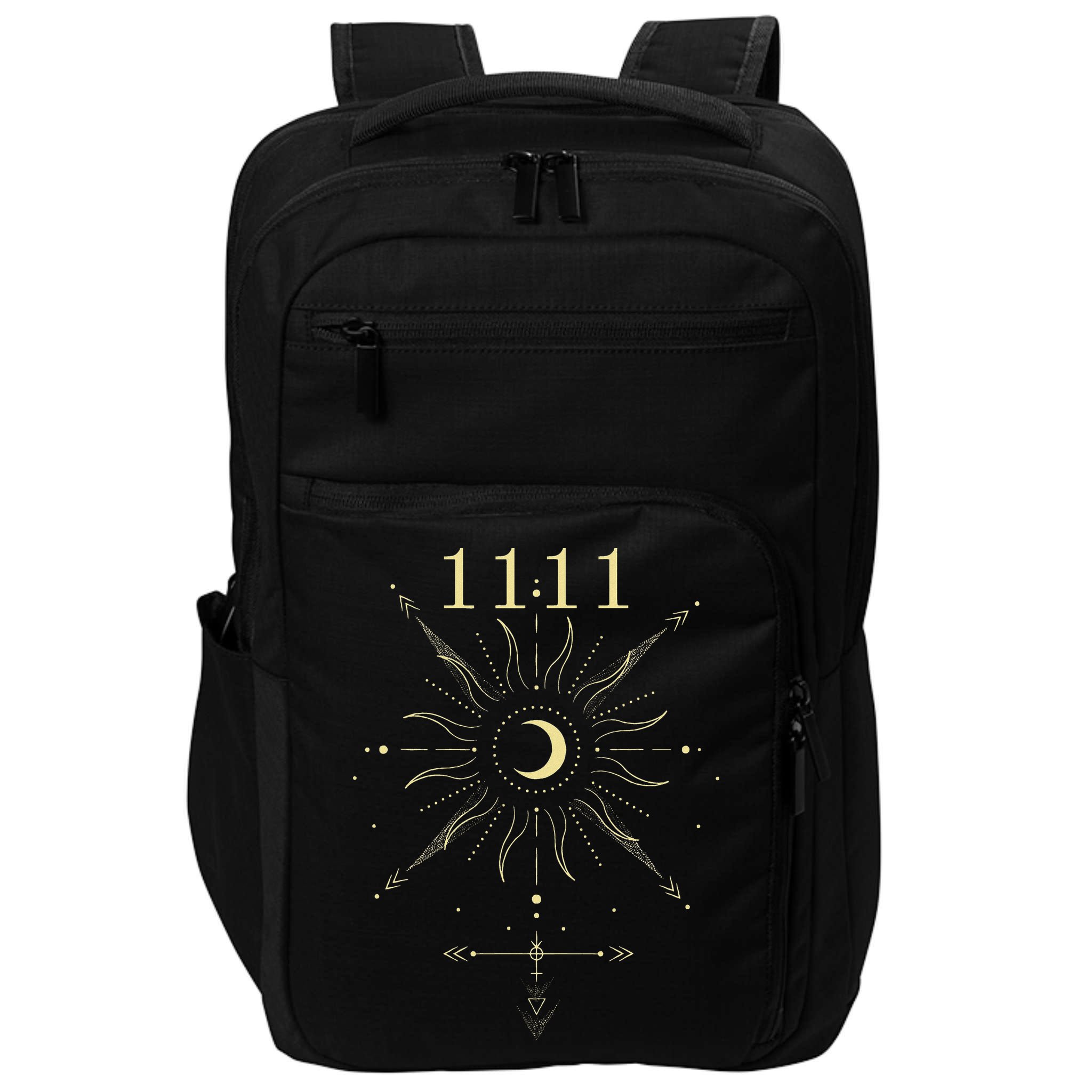 Angel Number 1111 Numerology Mystical Spiritual Number Impact Tech Backpack