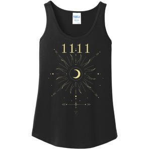 Angel Number 1111 Numerology Mystical Spiritual Number Ladies Essential Tank