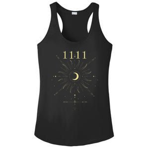 Angel Number 1111 Numerology Mystical Spiritual Number Ladies PosiCharge Competitor Racerback Tank