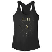 Angel Number 1111 Numerology Mystical Spiritual Number Ladies PosiCharge Competitor Racerback Tank