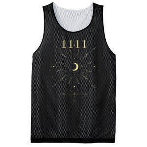 Angel Number 1111 Numerology Mystical Spiritual Number Mesh Reversible Basketball Jersey Tank