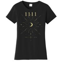 Angel Number 1111 Numerology Mystical Spiritual Number Women's T-Shirt