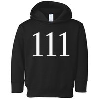 Angel Number 111 Big Things Are Coming Toddler Hoodie