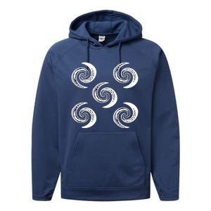 Abstract No 26 Gift Performance Fleece Hoodie