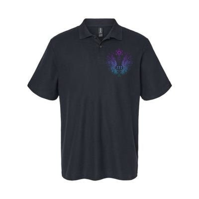 Angel Number 777 Sacred Geometry Healing Softstyle Adult Sport Polo