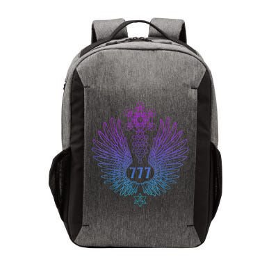 Angel Number 777 Sacred Geometry Healing Vector Backpack