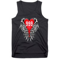 Angel Number 999 With Heart And Wings Of Angel Tank Top