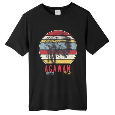 Agawam Native American Indian Tribe Respect Pride Retro Cute Gift Tall Fusion ChromaSoft Performance T-Shirt