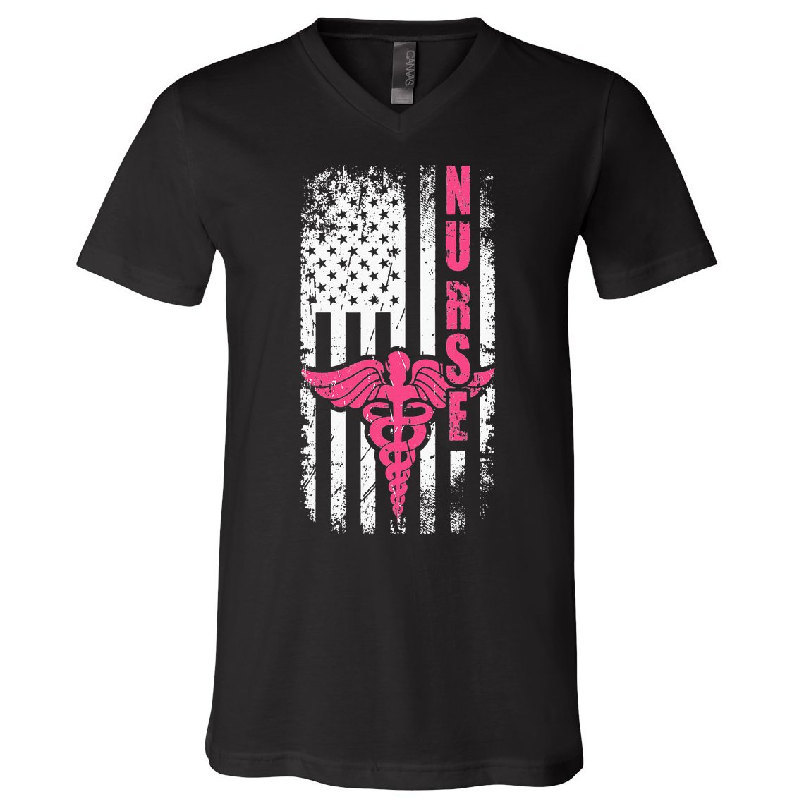 American Nurse V-Neck T-Shirt