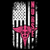 American Nurse V-Neck T-Shirt
