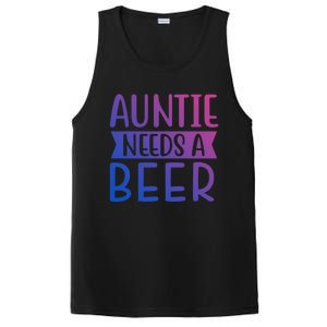 Auntie Needs A Beer Cute Gift PosiCharge Competitor Tank