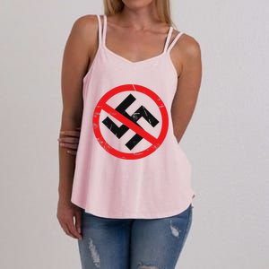 Anti Nazi Anti Facist Anti Dictators Anti Evil Women's Strappy Tank