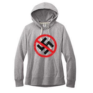 Anti Nazi Anti Facist Anti Dictators Anti Evil Women's Fleece Hoodie