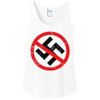 Anti Nazi Anti Facist Anti Dictators Anti Evil Ladies Essential Tank