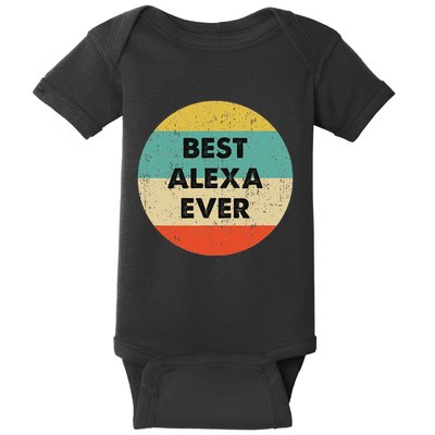 Alexa Name Baby Bodysuit