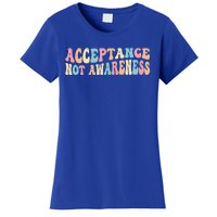 Acceptance Neurodiversity Autism Neurodivergent Gift Women's T-Shirt