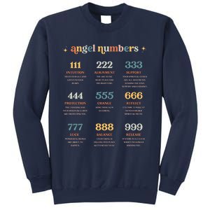 Angel Number Angel Aesthetic Angel Core Back Print Sweatshirt