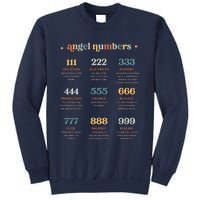 Angel Number Angel Aesthetic Angel Core Back Print Sweatshirt