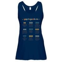 Angel Number Angel Aesthetic Angel Core Back Print Ladies Essential Flowy Tank