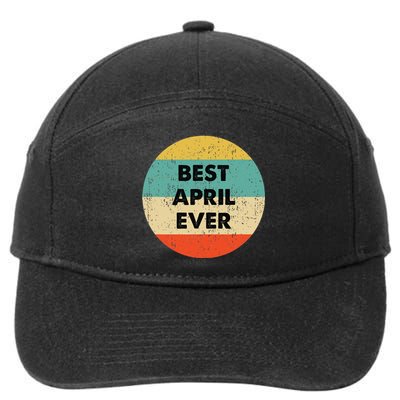 April Name 7-Panel Snapback Hat