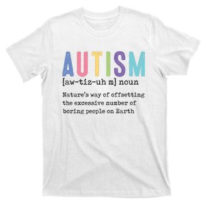 Autism Noun Autism Awareness Month Supporter T-Shirt