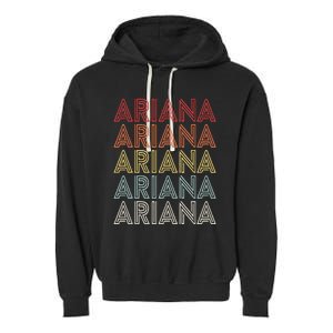 Ariana Name Ariana Retro Garment-Dyed Fleece Hoodie