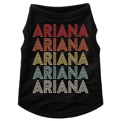 Ariana Name Ariana Retro Doggie Tank