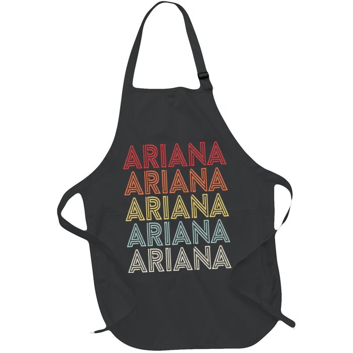 Ariana Name Ariana Retro Apron