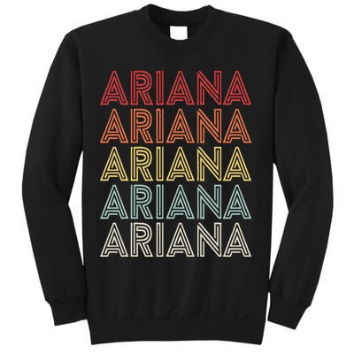 Ariana Name Ariana Retro Sweatshirt